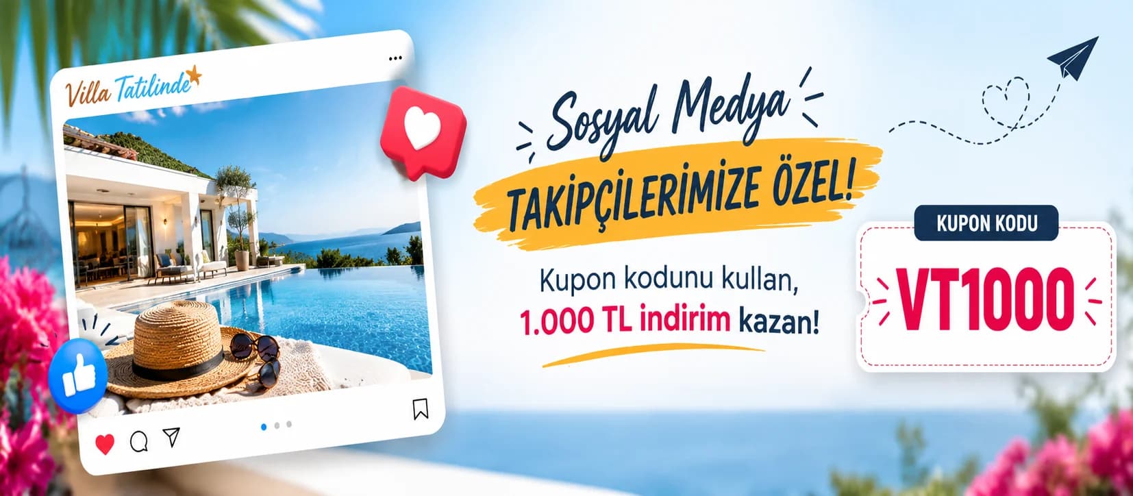 Sosyal Medya Takipçilerimize Özel