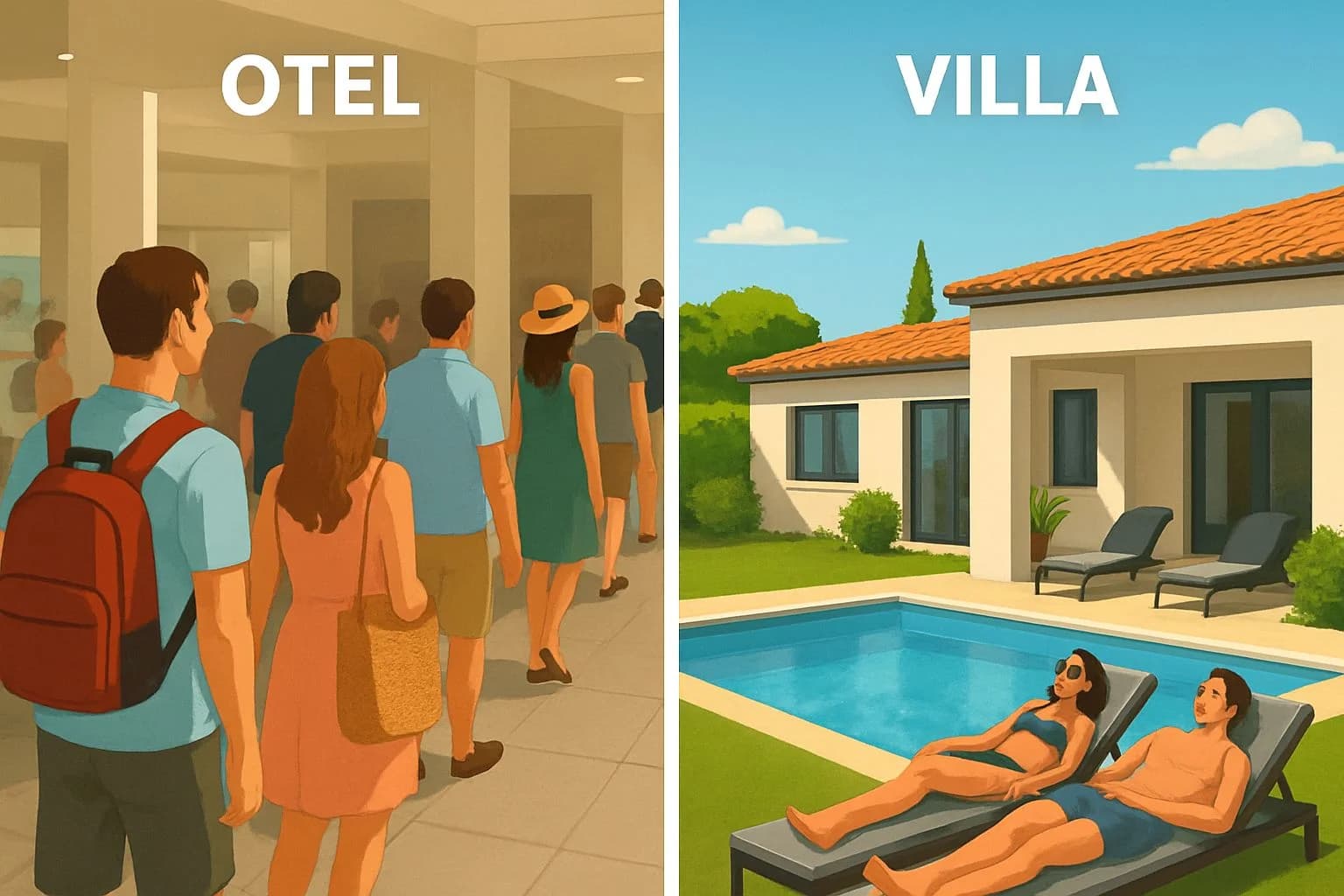 Otel Tatili Out Villa Tatili In