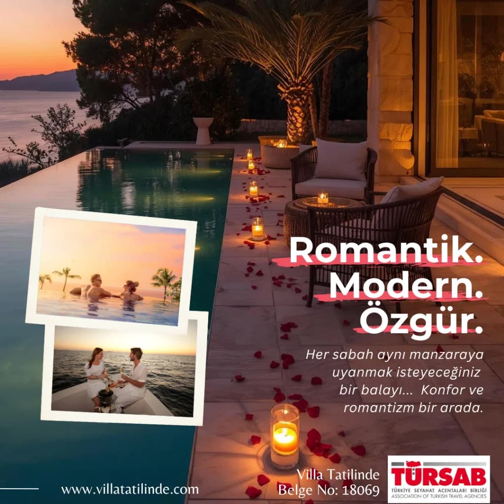 Villa Tatilinde Evlilik Teklifi ve Yıldönümü Organizasyonları