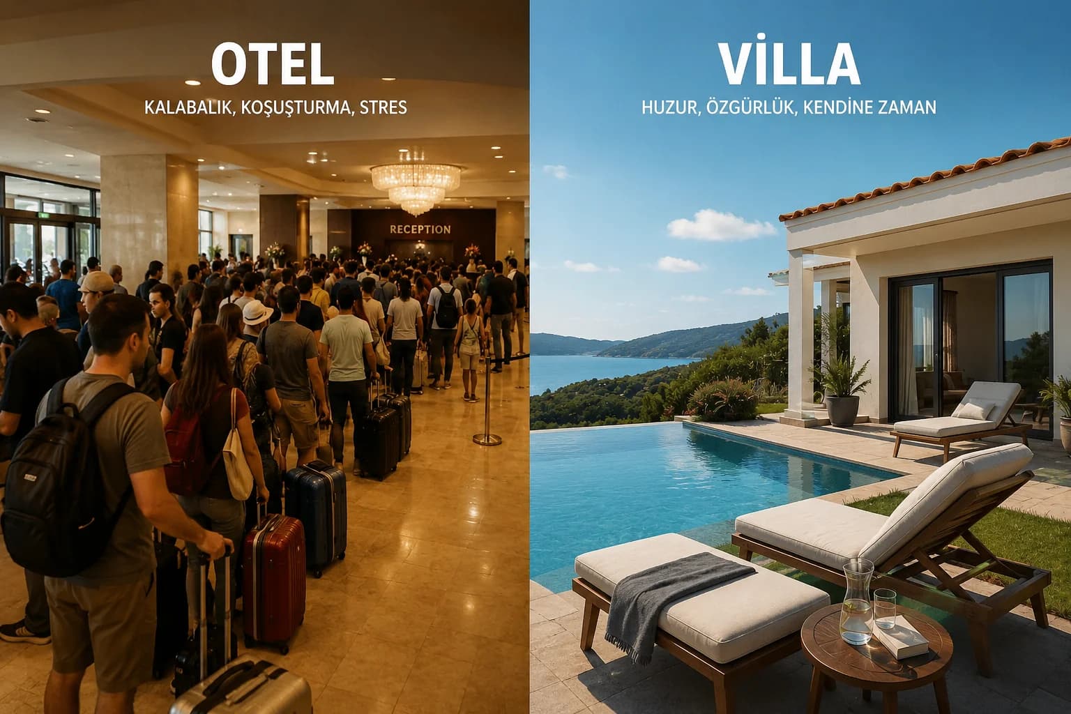 Otel Kuyruklarına Elveda: Bu Yaz Neden Villa Tatili Seçmelisiniz?