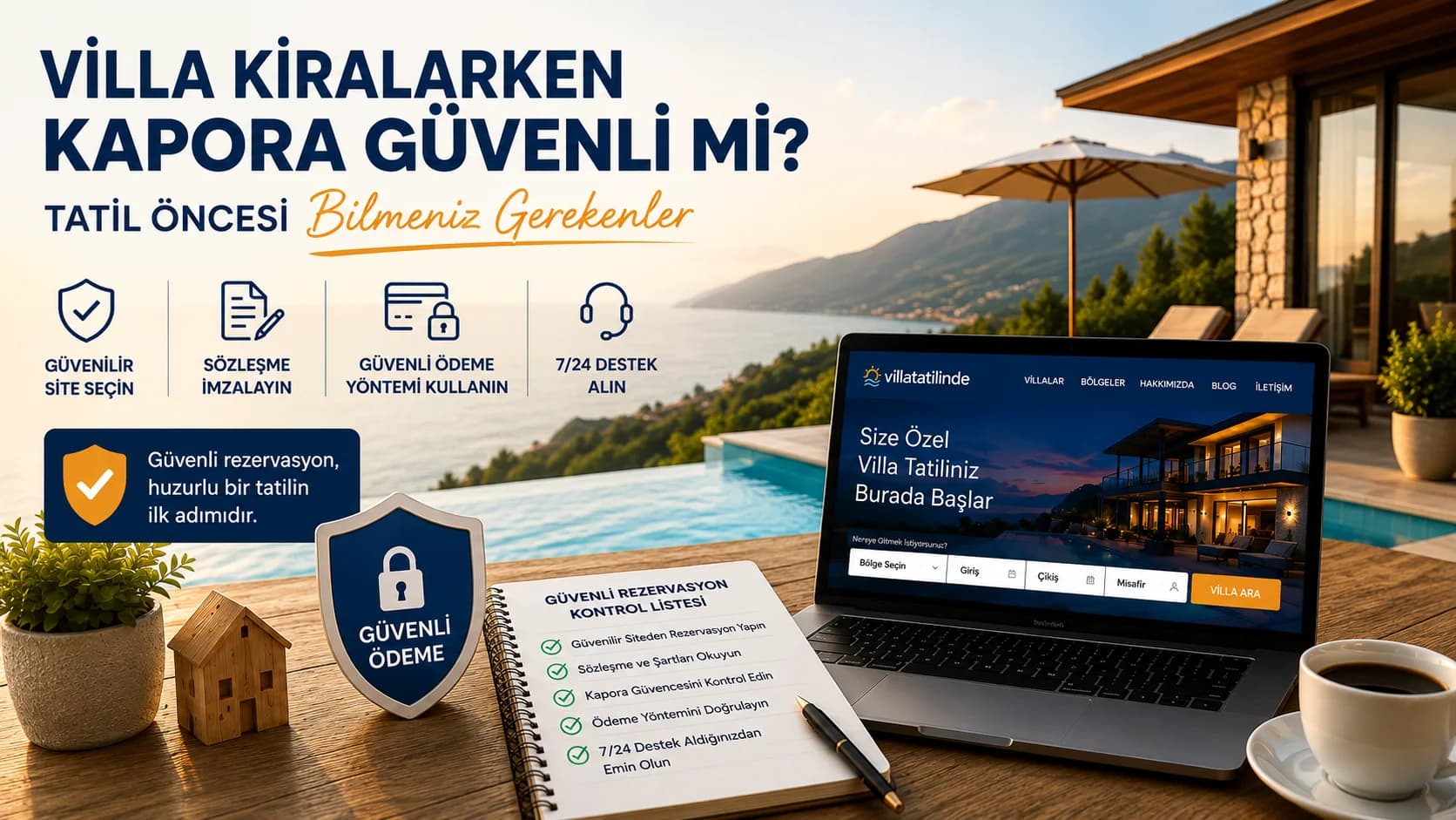 Villa Kiralarken Kapora Güvenli mi? Tatil Öncesi Bilmeniz Gerekenler
