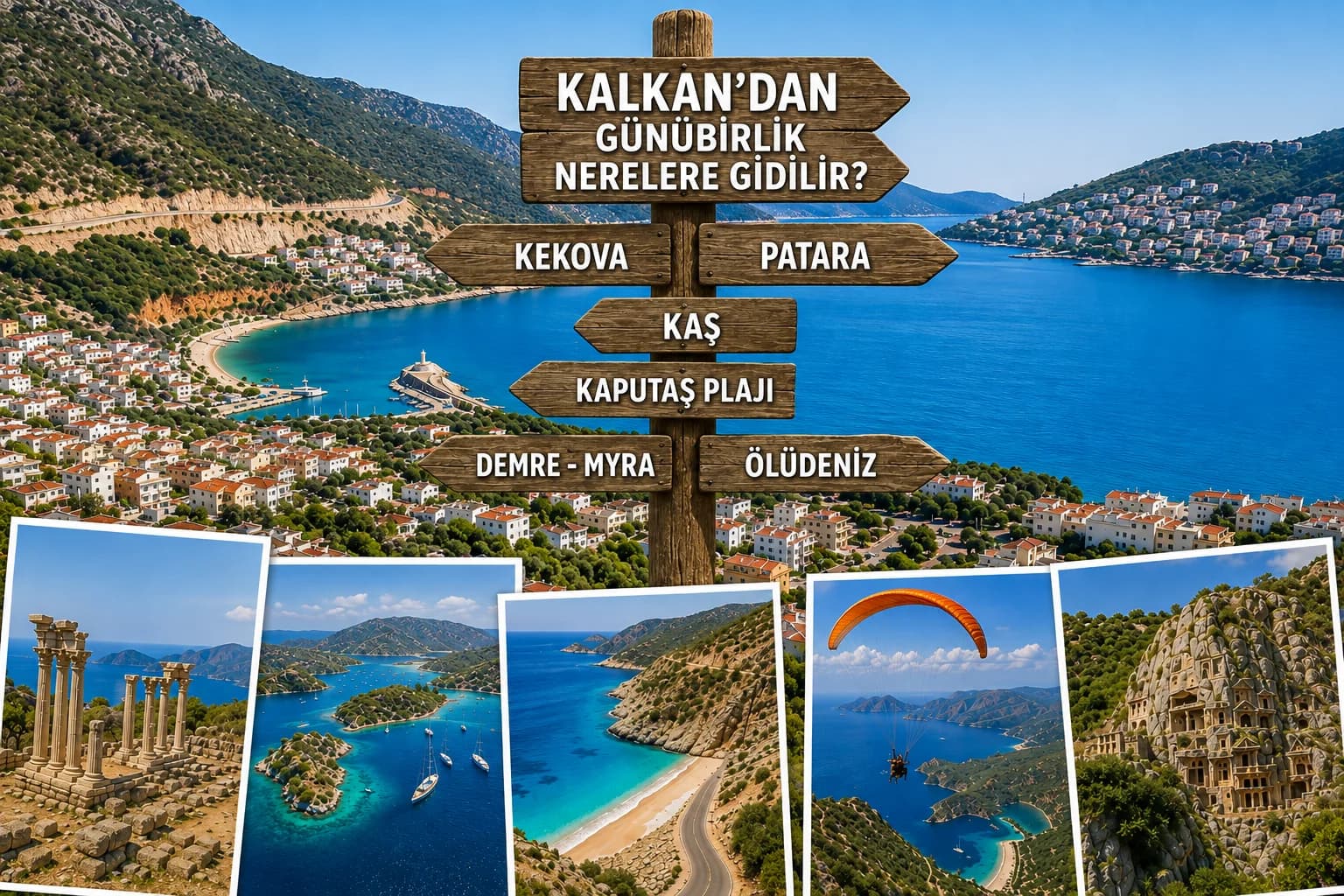 Kalkan’dan Günübirlik Nerelere Gidilir? Keşfedilecek En Güzel Rotalar